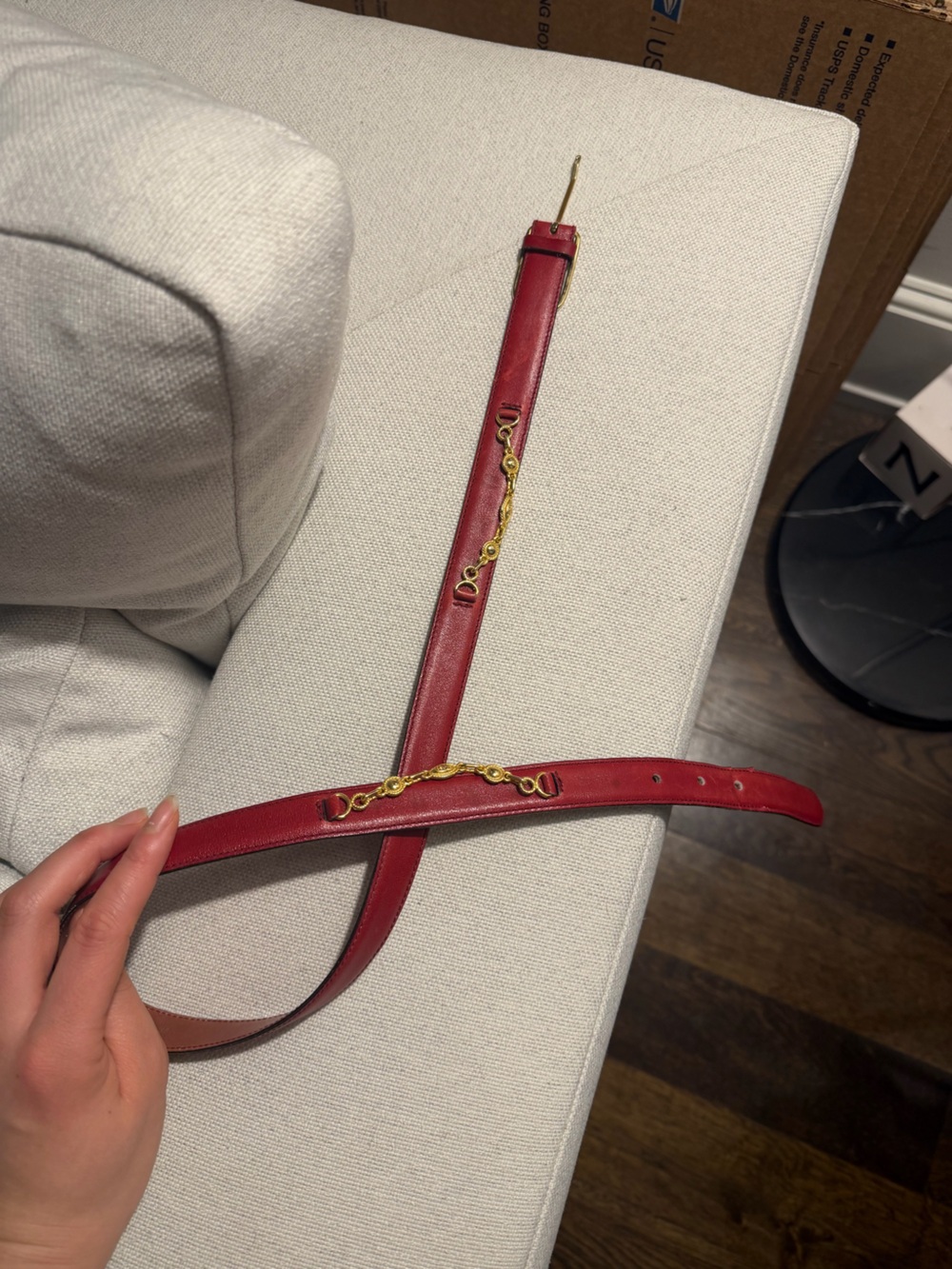 Vintage Celine Triomphe Belt